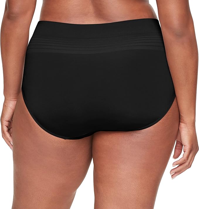 WARNER´S No Pinching No Problems Seamless Brief Underwear BLACK L