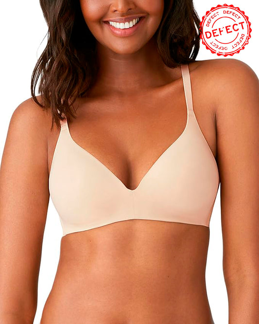 NWD WACOAL Comfort Lightly Padded Mid Coverage Wire Free T-Shirt Bra SAND 38D