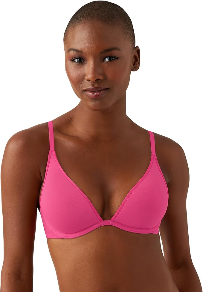 B.TEMPT´D Cotton to a Tee Plunge Convertible T-Shirt Bra PINK