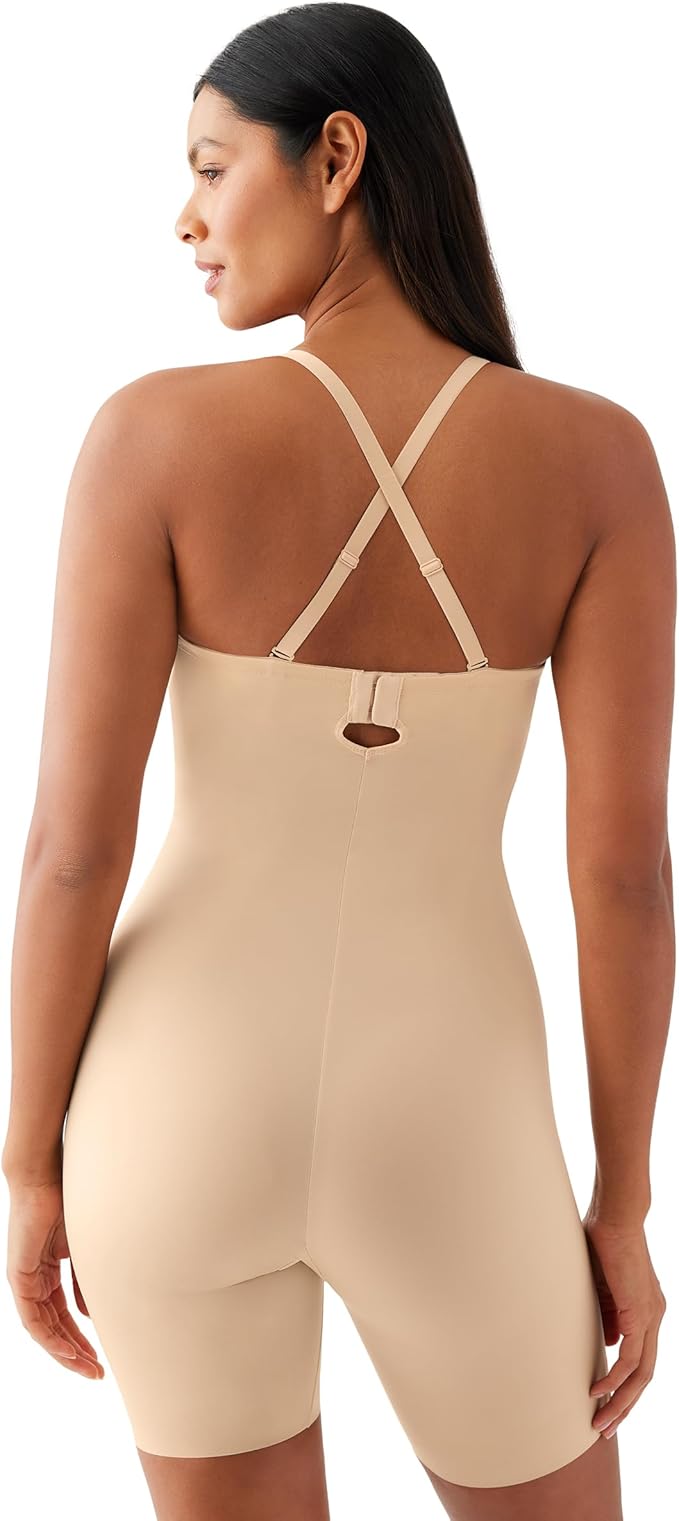 WACOAL Red Carpet Strapless All in One Thigh Shaper BEIGE 36DDD