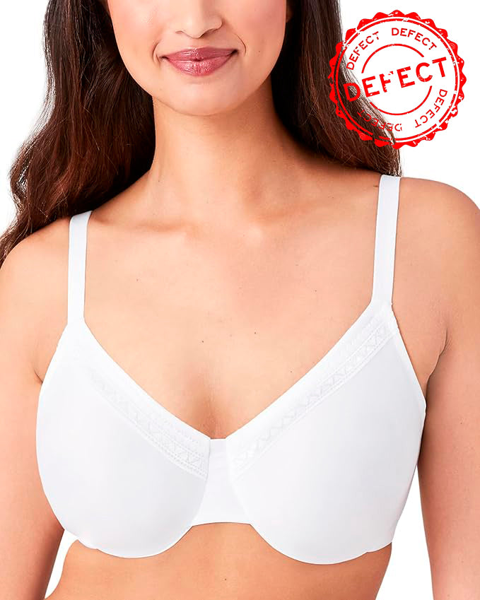NWD WACOAL Perfect Primer Unlined Full Coverage Underwire Bra WHITE 38C