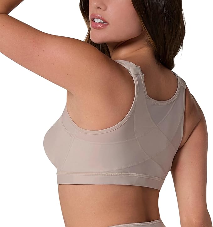 LEONISA Multi-Functional – Posture Corrector Bra Wireless BEIGE 34C