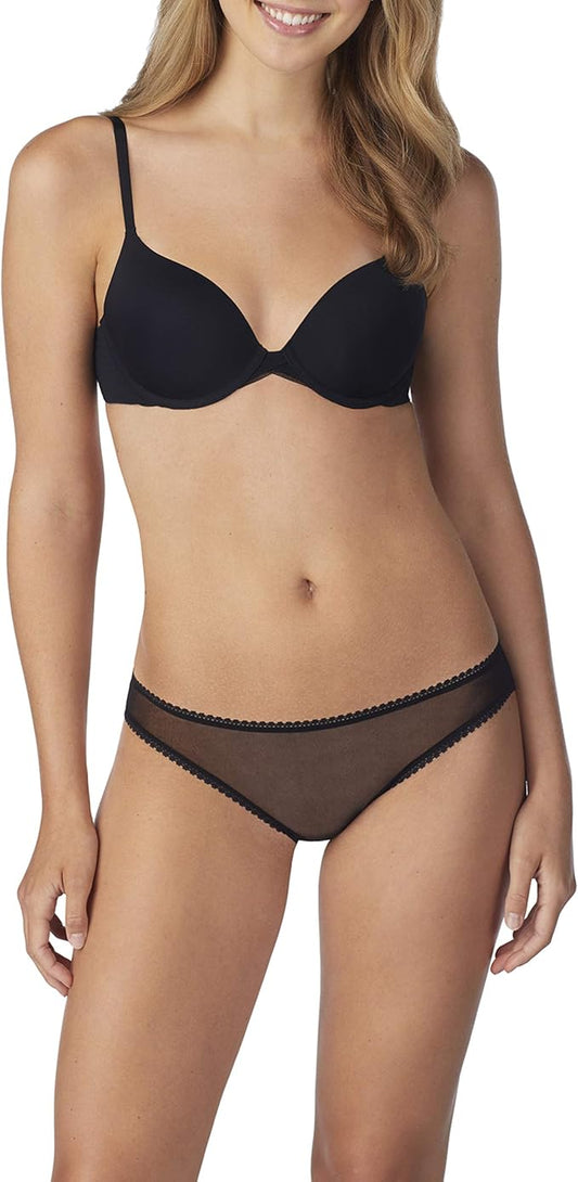 ON GOSSAMER Sleek Micro Everyday T-Shirt Bra BLACK 30DD