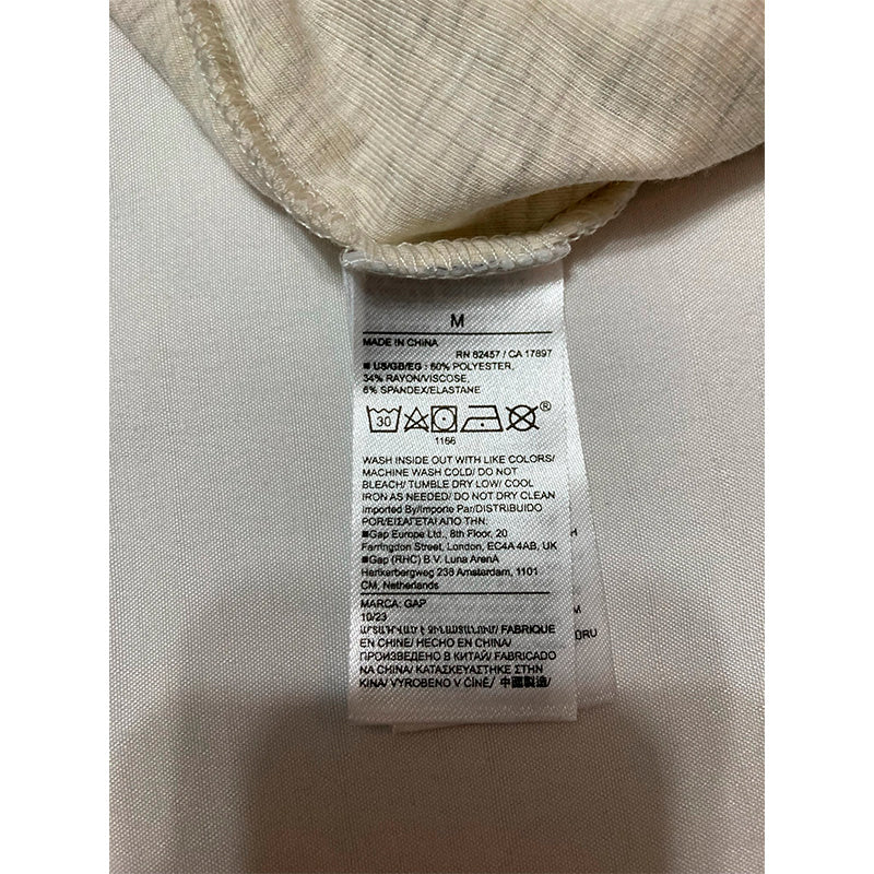 Gap Pants Ivory Oatmeal Long Sleveeless M