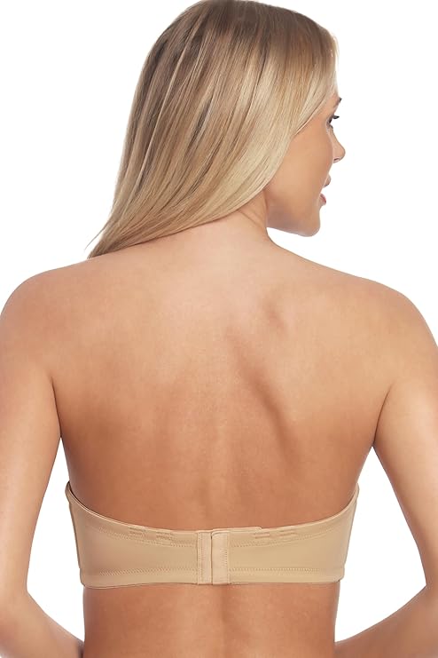 DOMINIQUE Bella Strapless Bra Seamless Hidden Underwire Convertible MOCHA 38B