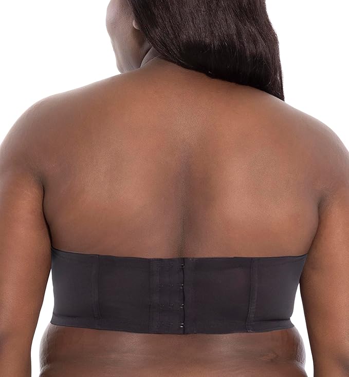 GODDESS Verity Underwire Strapless Bra BLACK 36G