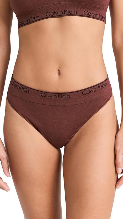 CALVIN KLEIN Modern Cotton Naturals Thong BROWN XL