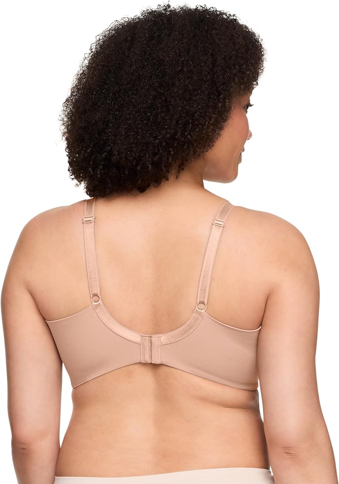 WARNER'S No Side Effects Underarm-Smoothing Wireless Bra TOASTED ALMOND 36B