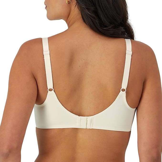 BALI Lilyette Minimizer Underwire Bra with Lace Trim PEARL 34D