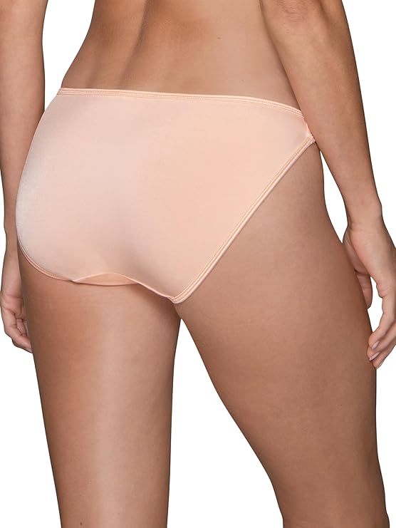 VANITY FAIR Illumination String Bikini Panties ROSE BEIGE L