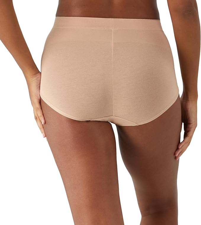 BALI Breathe Lace Shaping Brief Breathable Modal Firm BEIGE XL
