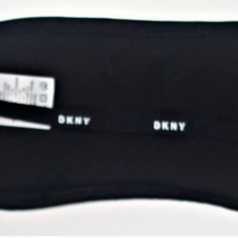 DKNY Sleep Mask with DKNY Logo - Black OS