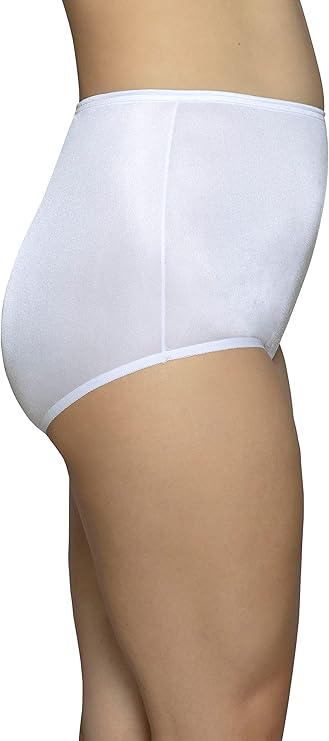 VANITY FAIR High Waisted Underwear WHITE M