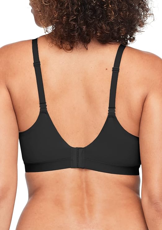 WARNER'S Cloud 9 Super Soft Wireless Lift Convertible Comfort Bra BLACK XL
