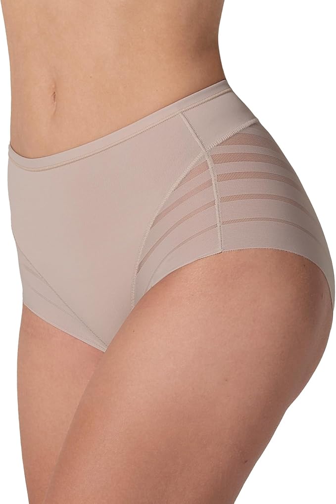 LEONISA High Waisted Invisible Tummy Control Shapewear BEIGE S