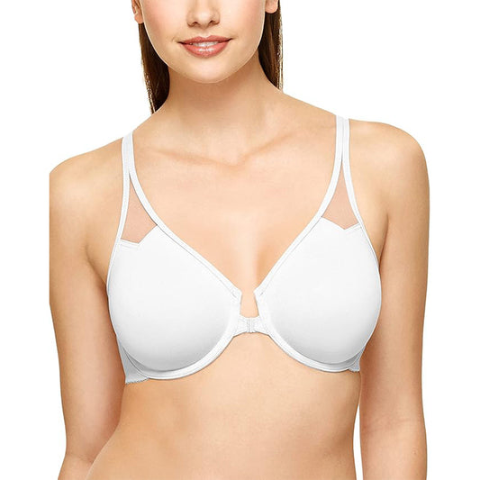 Wacoal  Body by Unlined Underwire Racerback Bra White 36B