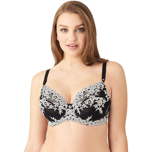 Wacoal  Lace Underwire Full Coverage Bra Black 38C