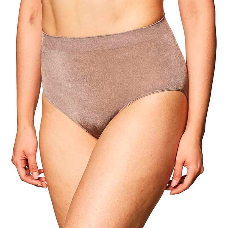 Wacoal womens B-smooth Panty briefs underwear Cappuccino L
