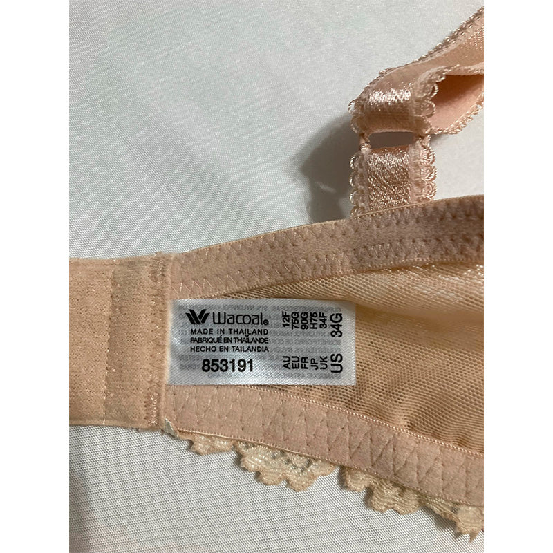 Wacoal womens Embrace Lace Contour bras Sand 34G