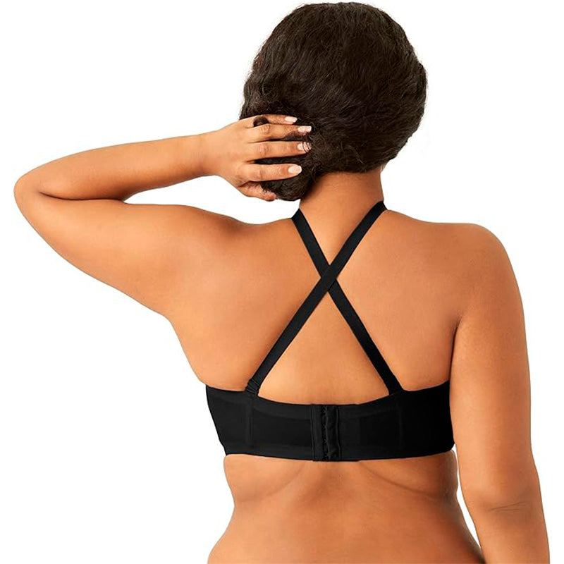 Wacoal Women's Red Carpet Full Busted Strapless Convertible Bra, Black, 36H