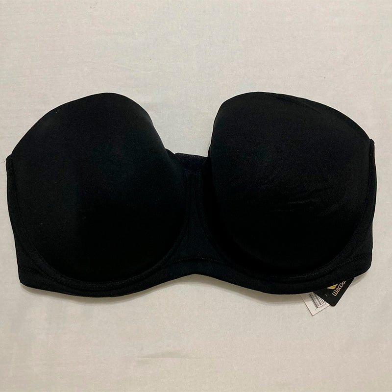 Wacoal Women's Red Carpet Full Busted Strapless Convertible Bra, Black, 36H