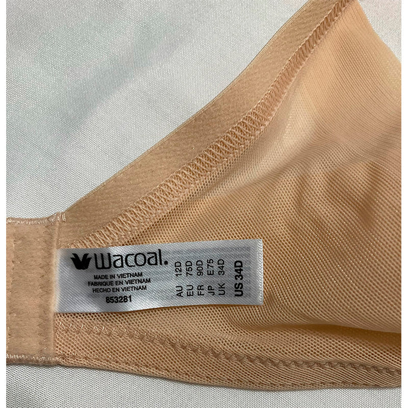 Wacoal Ultimate Side Smoother Underwire T-Shirt Bra Sand 34D