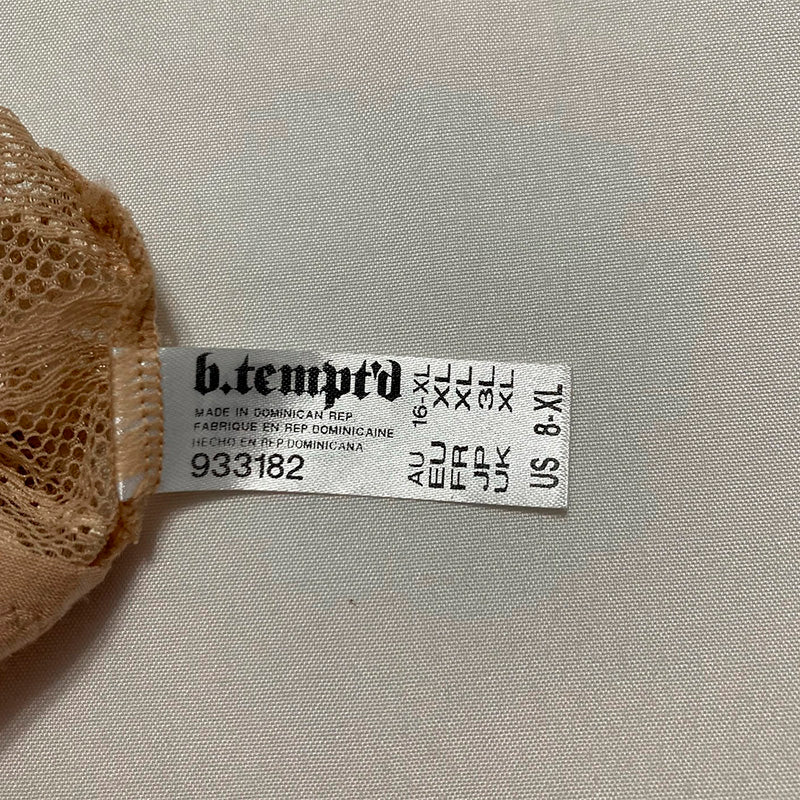 b.tempt'd B.Adorable Thong Panty  Au Natural XL