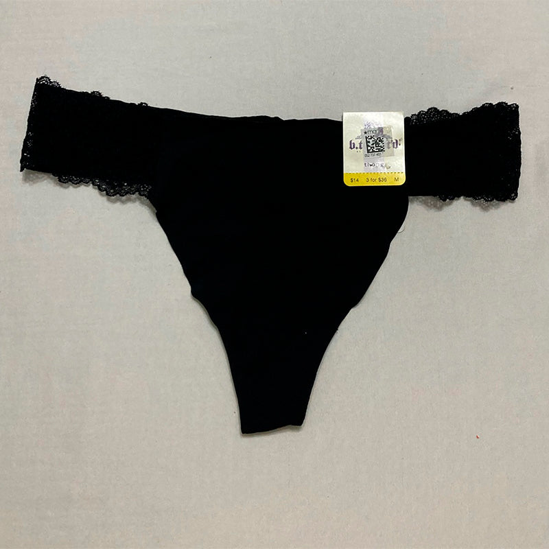 b.tempt'd by Wacoal Women’s b.bare Thong Panty Night M