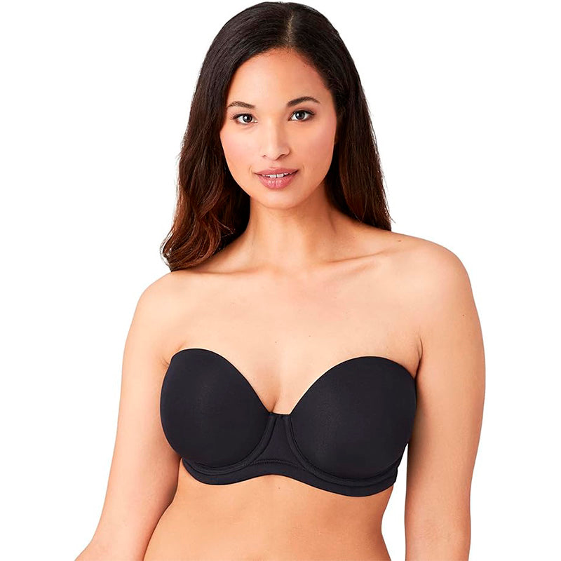 Wacoal Women's Red Carpet Full Busted Strapless Convertible Bra Black 42H