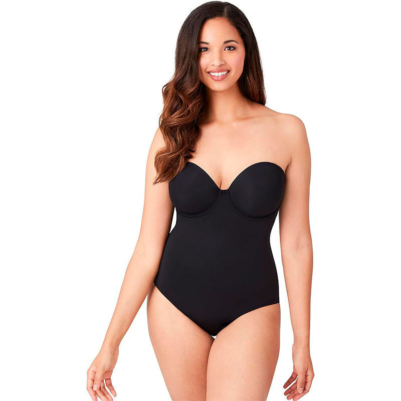 Wacoal Women's Plus Size Red Carpet Shaping Body Briefer, Black, 36C