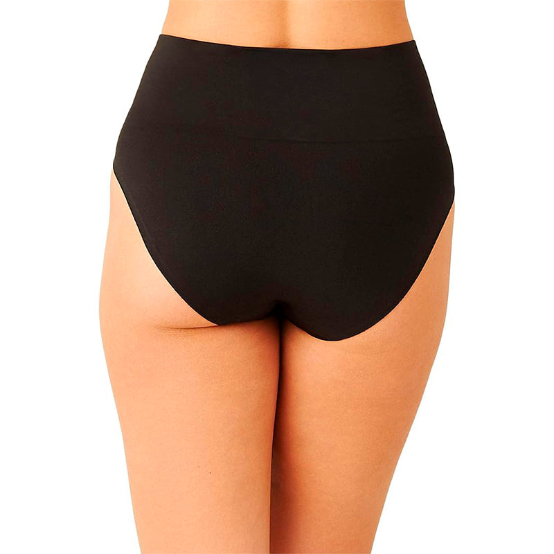 Wacoal Women's Simply Smoothing Shaping Hi Cut Brief Black M