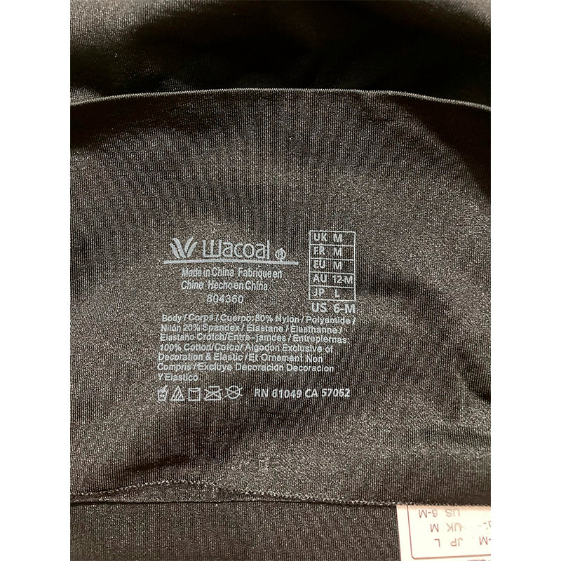 Wacoal Women's Simply Smoothing Shaping Hi Cut Brief Black M