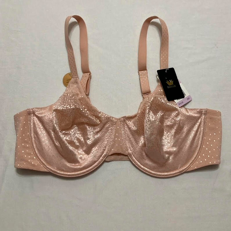 Wacoal Women's Back Appeal Underwire Bra, Rose Dust, 38D