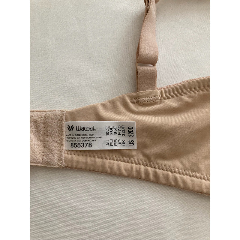 Wacoal Plus Size Underwire Bra Sand 32DD