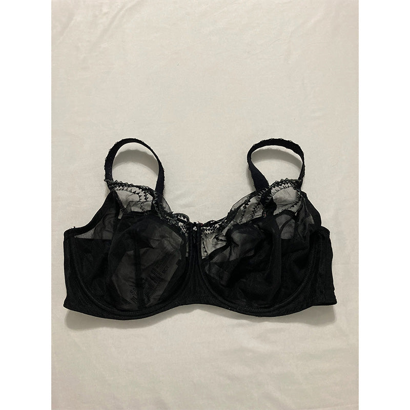 NWD Wacoal Evocative Edge Full Figure Underwire Bra Black 38G