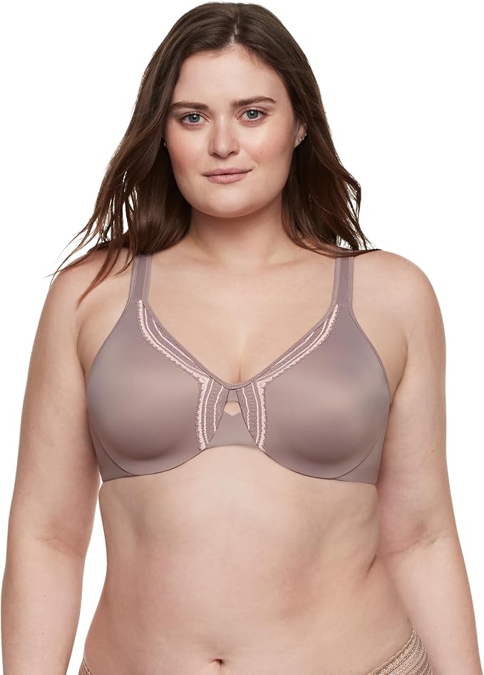 OLGA Butterfly Effect Minimizer Bra MINK 44D