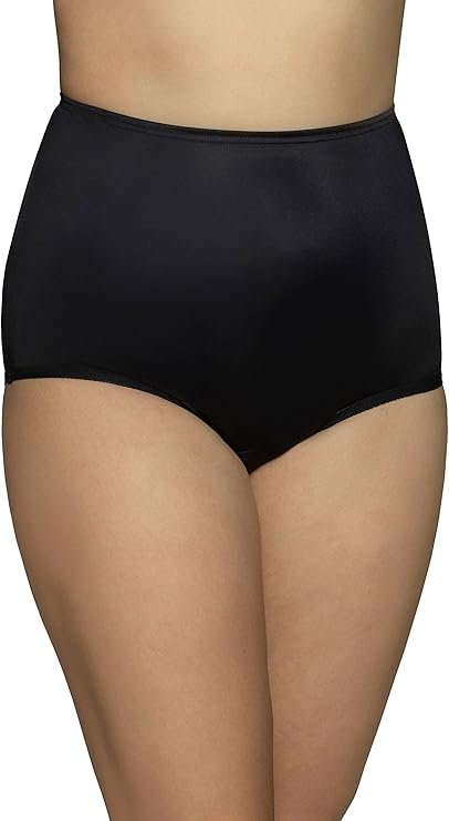 VANITY FAIR High Waisted Underwear MIDNIGHT BLACK XL