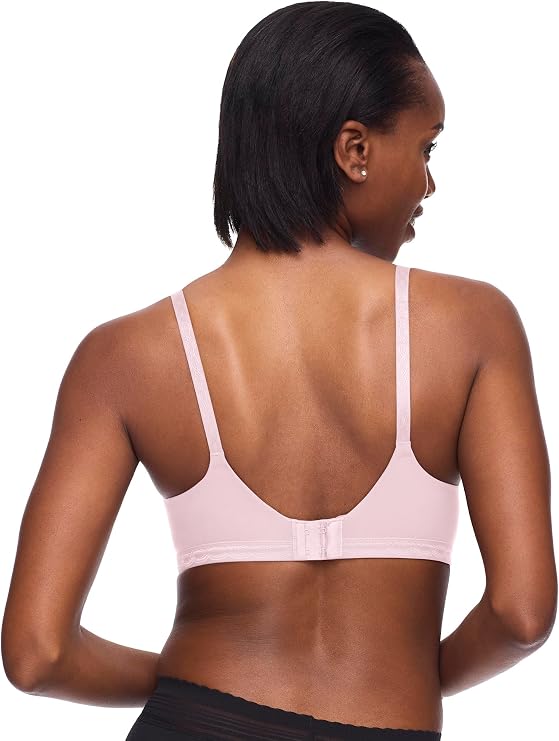 WARNER'S Super Soft Wireless Lightly Lined Comfort Bra PALE PINK 34C