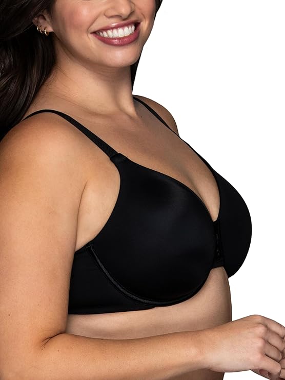 VANITY FAIR Beauty Back Smoothing Minimizer Bra BLACK 42DD