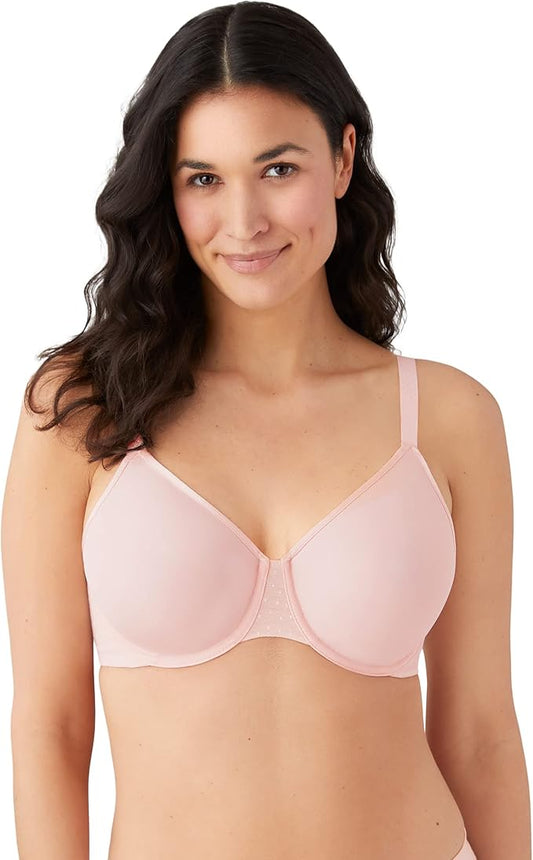 WACOAL Back Appeal Minimizer Unlined Underwire Bra CRYSTAL PINK 36C