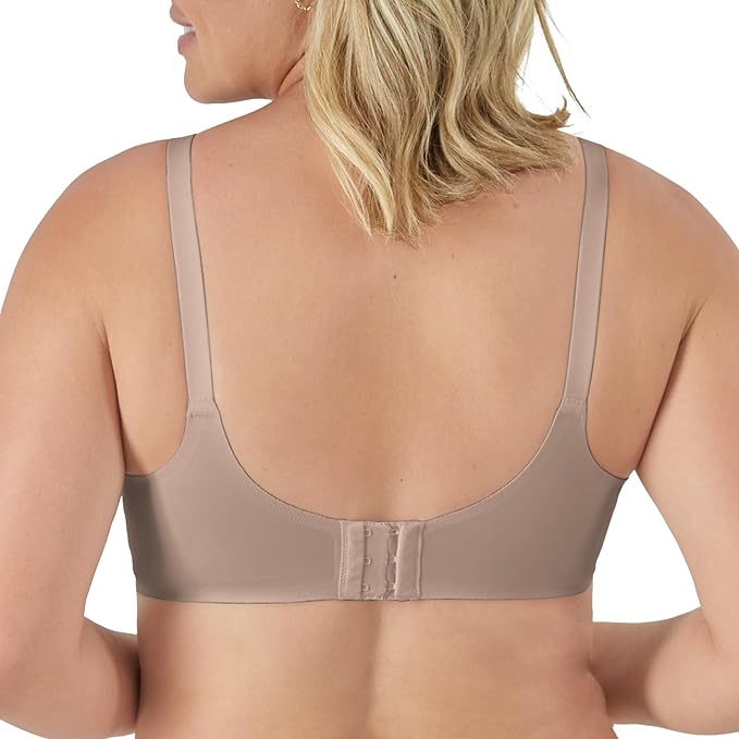 BALI Ultimate Smoothing Underwire T-Shirt Bra BROWN 34DD