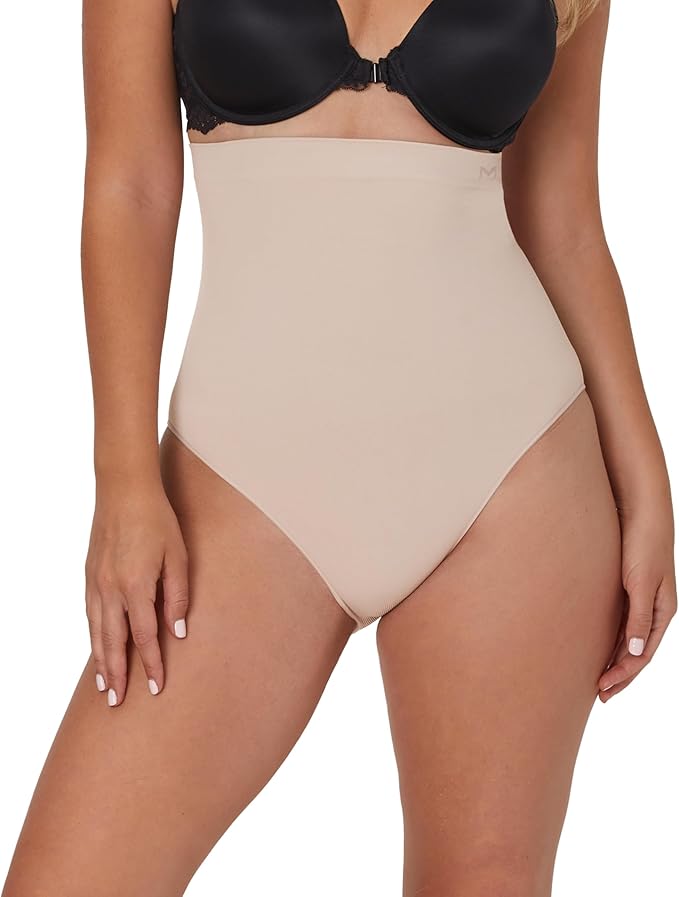 MAIDENFORM Seamless Shapewear, Tummy Control High-waist Brief NUDE M