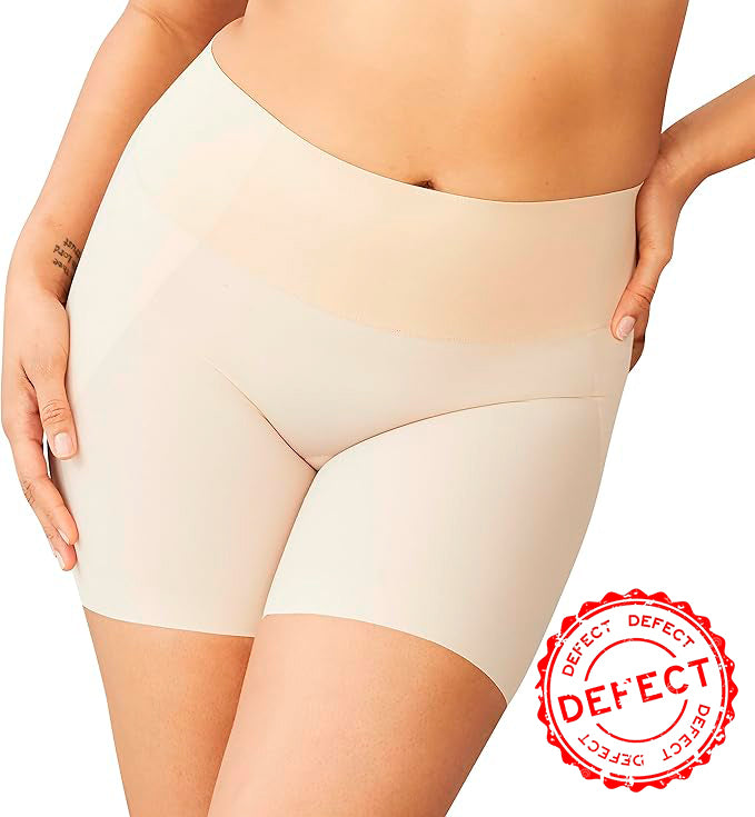 NWD MAIDENFORM Tame Your Tummy Booty Lift Shorty BEIGE S
