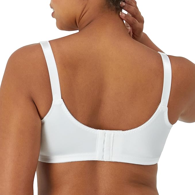 BALI Double Support Wireless Bra Full-coverage WHITE 38DD