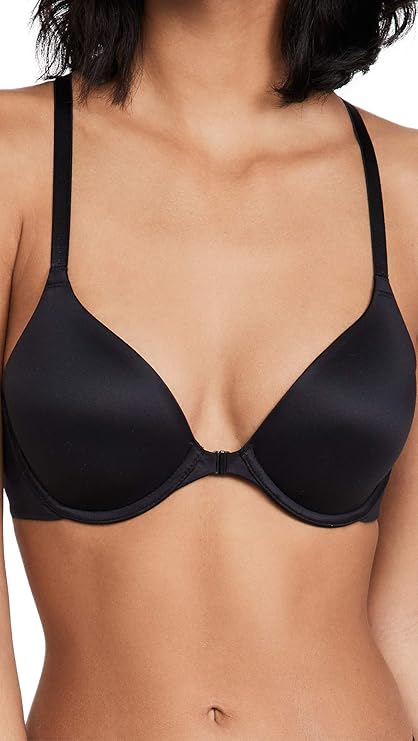 B.TEMPT´D Lightly Padded Front Close Racerback T-Shirt Bra BLACK 36A