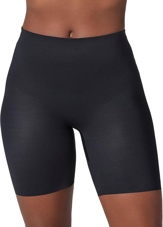 LEONISA Shapewear Shorts for Women Tummy Control BLACK L