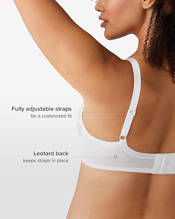 WACOAL Retro Chic Full Figure Underwire Bra BEIGE 36DDD