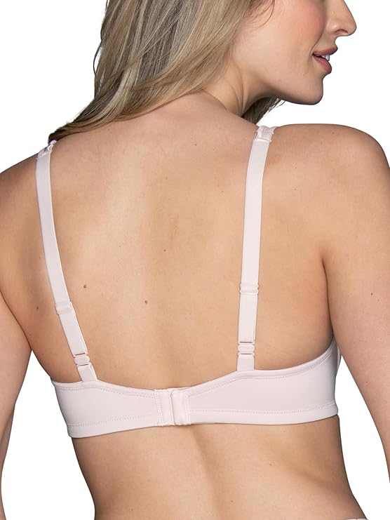 VANITY FAIR Bra with 2-Way Convertible Strap Body Caress Full Coverage PINK 38C