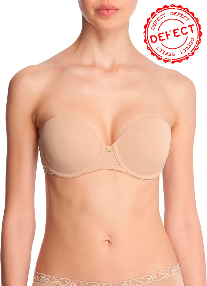 NWD NATORI Pure Luxe Strapless Contour Underwire CAFE 32DDD