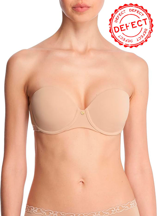 NWD NATORI Pure Luxe Strapless Contour Underwire CAFE 32DDD